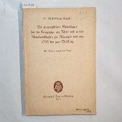 Knoldt, Wolf-Dieter  Die geographischen Grundlagen fr die Kriegszge am Rhein und in den Rheinlandschaften zur Rmerzeit und von 1792 bis zum Weltkrieg. (nur Buch!) 