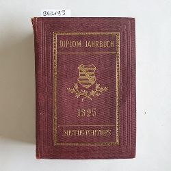 Gothaischer Kalender  Gothaischer Kalender 1925 - Diplom. Jahrbuch 