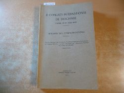 Diverse  II. Congrs International de Biochimie Paris, 21.-27. Juillet 1952. Rsums des Communications. 