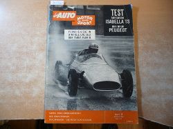 (Hrsg.) Pietsch, Paul  DAS AUTO, MOTOR UND SPORT. Heft 11/21. Mai 1960 