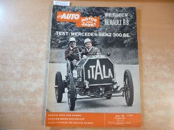 (Hrsg.) Pietsch, Paul  DAS AUTO, MOTOR UND SPORT. Heft 14/30. Juni 1962 