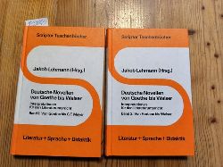 Jakob. Lehmann  Deutsche Novellen von Goethe bis Walser. Interpretationen fr den Deutschunterricht. Band 1 Von Goethe bis C.F. Meyer und Band 2 Von Fontane bis Walser (2 BCHER) 