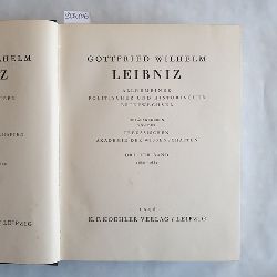 Leibniz, Gottfried Wilhelm  Smtliche Schriften und Briefe: Reihe 3,, Mathematischer, naturwissenschaftlicher und technischer Briefwechsel: Bd. 3., 1680 - Juni 1683 