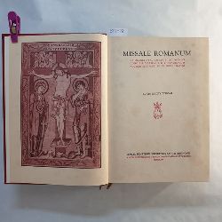   MISSALEROMANUM: EX DECRETO SACROSANCTI CUMENICI, CONCILII VATICANI II INSTAURATUM, AUCTORITATE PAULI PP. VI PROMULGATUM.  EDITIO II JUXTA TYPICAM. 