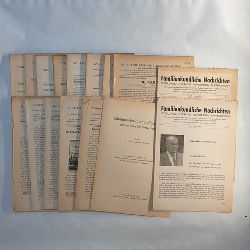   Schrifttumsberichte zur Genealogie und zu ihren Nachbargebieten-: Band 1 - 1951, 12 Hefte (1-12 Literaturberichte), + 2 FAmilienkundliche Nachrichten 1961, Nr. 21+22 (14 Hefte) 