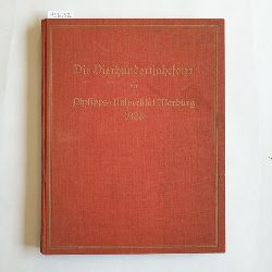 Busch, Wilhelm  Die Vierhundertjahrfeier der Philipps-Universitt Marburg 1927 