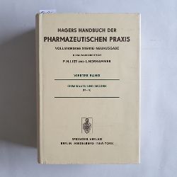 Hager, Hermann (Begrnder des Werks) List, Paul Heinz (Hrsg.)  Hagers Handbuch der pharmazeutischen Praxis: Bd. Bd. 4., Chemikalien und Drogen : (Ci - G). 