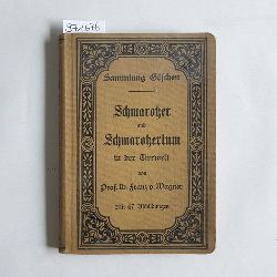 Wagner, Franz v.  Schmarotzer und Schmarotzertum in der Tierwelt. 