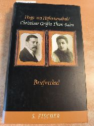 Hofmannsthal, Hugo von, Thun-Salm, Christiane Grfin  Briefwechsel 