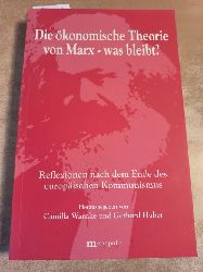   Warnke, Camilla (Hrsg.) Die konomische Theorie von Marx - was bleibt? : Reflexionen nach dem Ende des europischen Kommunismus 
