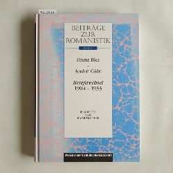 Blei, Franz ; Gide, Andr  Briefwechsel : (1904 - 1933) 