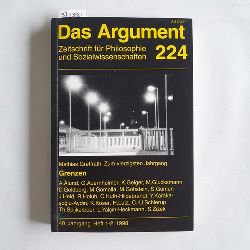 Haug, Frigga ; Wolfgang Fritz Haug (Hrsg.)  Das Argument. Zeitschrift fr Philosophie und Sozialwissenschaften. 40. Jg. 1998, Heft 224: 