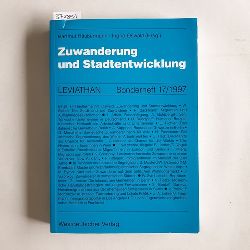 Hartmut Huermann ; Ingrid Oswald (Hrsg.)  Zuwanderung und Stadtentwicklung 