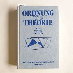 Papcke, Sven [Hrsg.]  Ordnung und Theorie : Beitrge zur Geschichte der Soziologie in Deutschland 