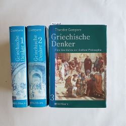 Gomperz, Theodor  Griechische Denker drei Bnde 