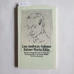 Andreas-Salom, Lou  Rainer Maria Rilke 