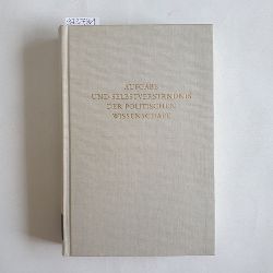 Schneider, Heinrich (Hrsg.)  Aufgabe und Selbstverstndnis der politischen Wissenschaft 