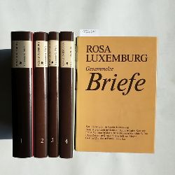 Luxemburg, Rosa  Rosa Luxemburg: Gesammelte Briefe. 5 Bnde: 1-5 (5 BCHER) 