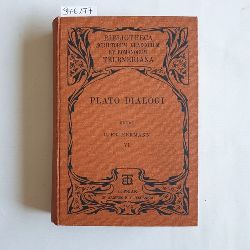 Platon - Hermann, Karl Friedrich  Platonis dialogi secundum Thrasylli tetralogias dispositi. Vol. VI 