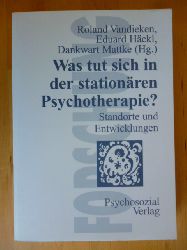 Vandieken, Roland, Eduard Hckl und Dankwart Mattke (Herausgeber).  Was tut sich in der stationren Psychotherapie? Standort und Entwicklungen. Reihe "Forschung psychosozial". 