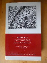 Wehrli, Max (Herausgeber).  Historie von Doktor Johann Faust. Manesse-Bibliothek der Weltliteratur. 