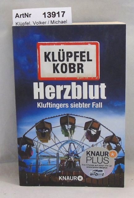 Klüpfel, Volker / Michael Kobr  Herzblut - Kluftingers siebter Fall 