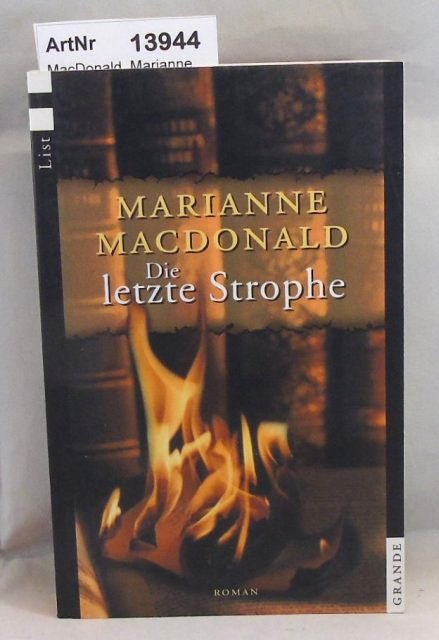 MacDonald, Marianne  Die letzte Strophe 