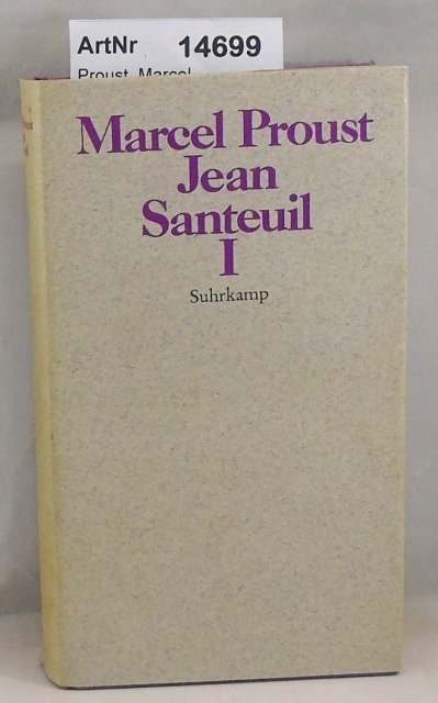 Proust, Marcel  Jean Santeuil 1 