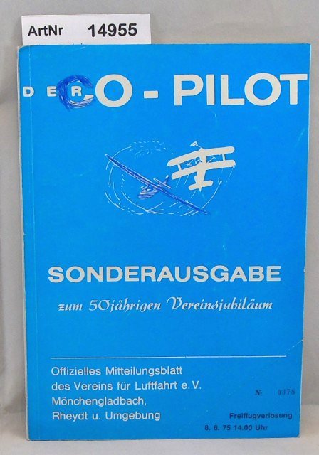 Wittwer, Johannes (Red.)  Der Co-Pilot. Sonderausgabe zum 50jährigen Vereinsjubiläum. 