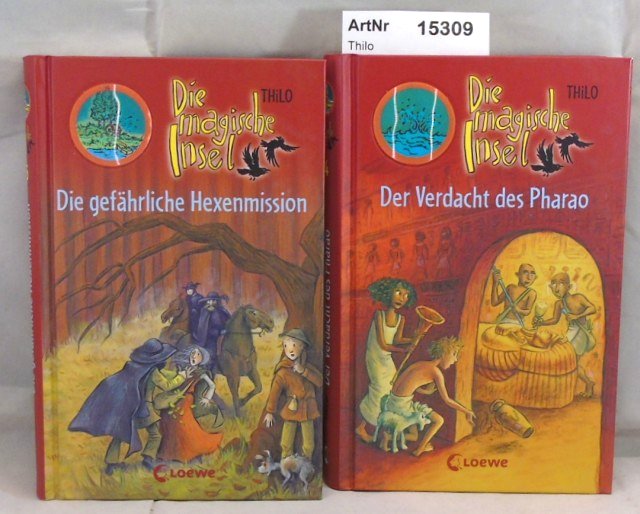 Thilo  Die magische Insel - 2 Bücher (Hexenmission / Verdacht des Pharo) 