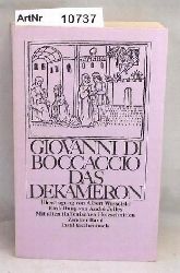 Boccaccio, Giovanni di  Das Dekameron. Zweiter Band 