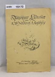 Klusen, Ernst  Duisburger Liederheft zum 108 Niederrhischen Musikfest 