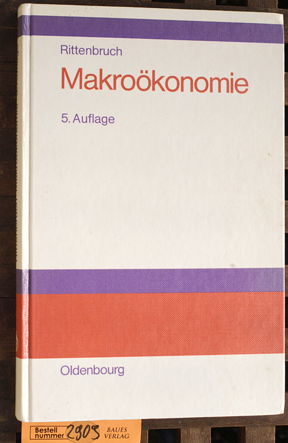 Rittenbruch, Klaus.  Makroökonomie 