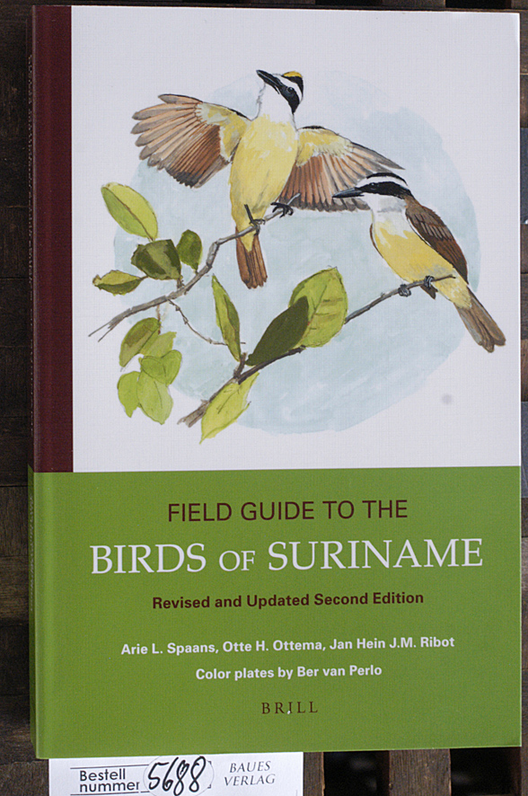 Spaans, Arie L., Otte H. Ottema and Jan Hein J.M. Ribot.  Field guide to the birds of Suriname. Vol. 3 Revised and updated second edition. Fauna of Suriname 