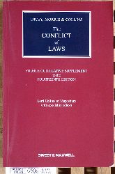 Collins, Lord.  Dicey, Morris and Collins on the Conflict of Laws. Fourth Supplement to the 14th Edition 