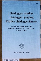  Heidegger Studien. Inceptualness and machination : questions concerning art, formal logic, and Christianity Heidegger studies ; Vol. 22 