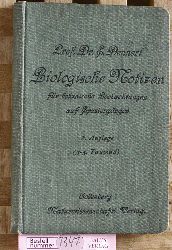 Dennert, E.  Biologische Notizen fr botanische Beobachtungen auf Spaziergngen. 