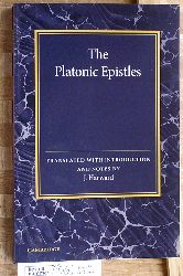 Harward, J.  The Platonic Epistles: Translated With Introduction And Notes First published 1932 