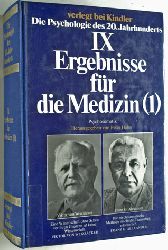 Hahn, Peter.  Die Psychologie des 20. Jahrhunderts. Band 9. Ergebnisse fr die Medizin (1). Psychosomatik. 