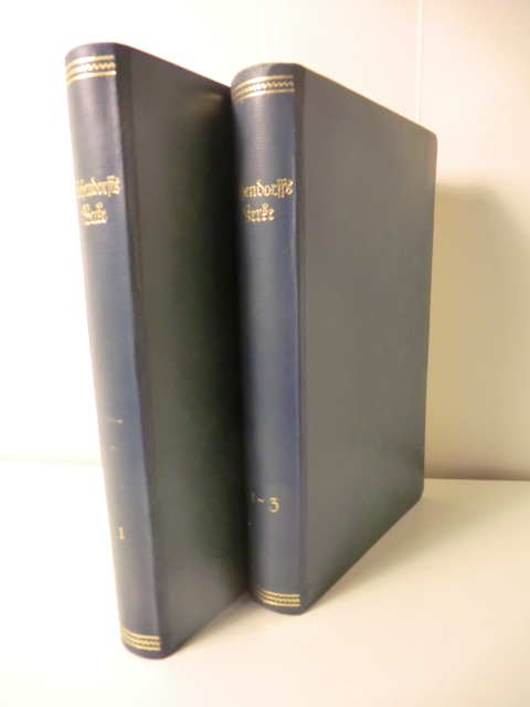Herausgegeben und mit einem Lebensbild versehen von Ludwig Krähe:  Eichendorffs Werke Band 1. bis 3. in zwei Büchern (ohne Band 4). 
