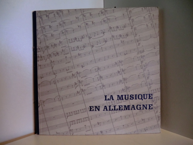 Par K. H. Ruppel  La Musique en Allemagne 