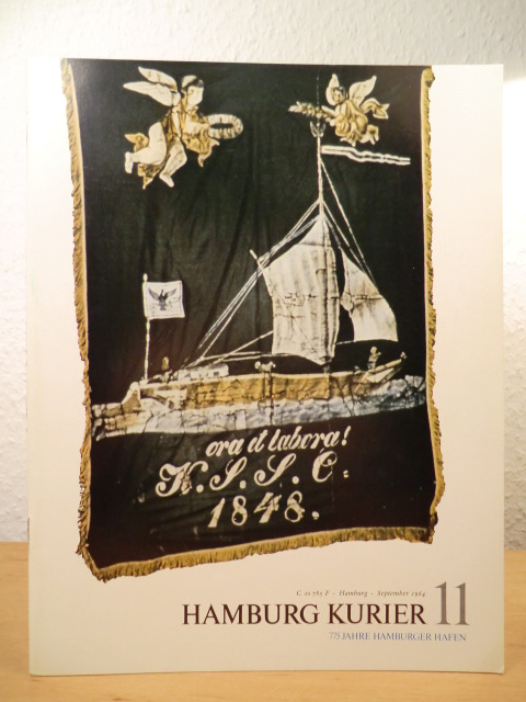 Hamburg-Gesellschaft e.V.  Hamburg Kurier. 2. Jahrgang, Heft 11, September 1964. Titel: 775 Jahre Hamburger Hafen 