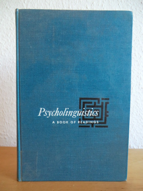 Saporta, Sol  Psycholinguistics. A Book of Reading 