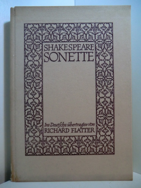 Shakespeare, William:  Sonette 