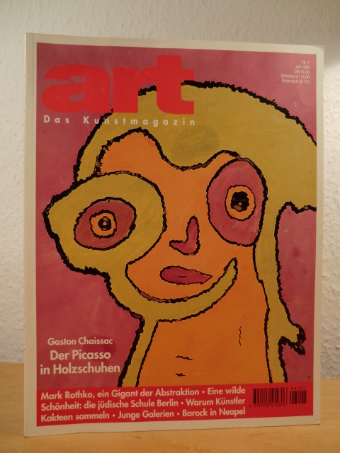 Hecht, Axel (Chefred.):  art. Das Kunstmagazin. Ausgabe Nr. 7, Juli 1996 