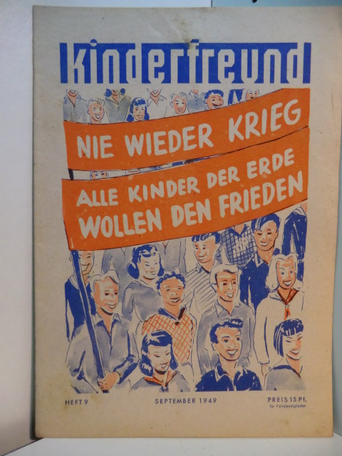 Die Falken (Hrsg.):  Zeitschrift Der Kinderfreund. Heft 9, September 1949 