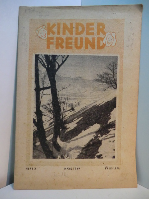 Die Falken (Hrsg.):  Zeitschrift Der Kinderfreund. Heft 3, März 1949 