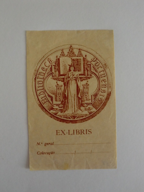 Unbekannter Künstler:  Exlibris Bibliotheca Portuensis 