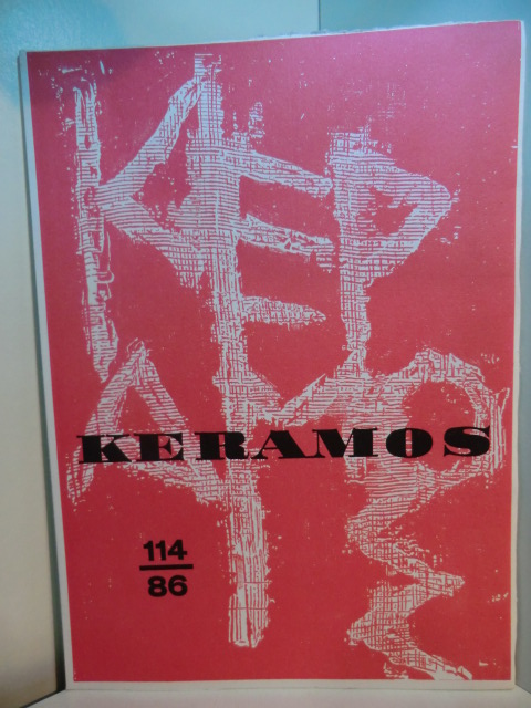 Meinz, Manfred (Red.):  Keramos. Zeitschrift der Gesellschaft der Keramikfreunde. Heft 114, Oktober 1986 