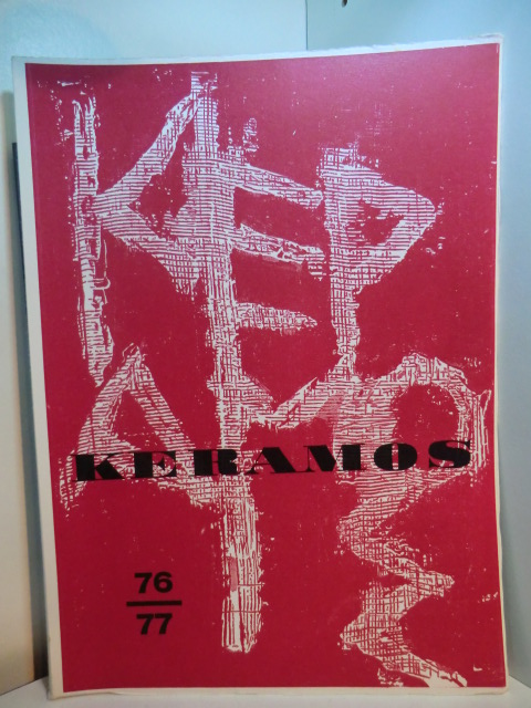 Meinz, Manfred:  Keramos. Zeitschrift der Gesellschaft der Keramikfreunde. Heft 76, April 1977 